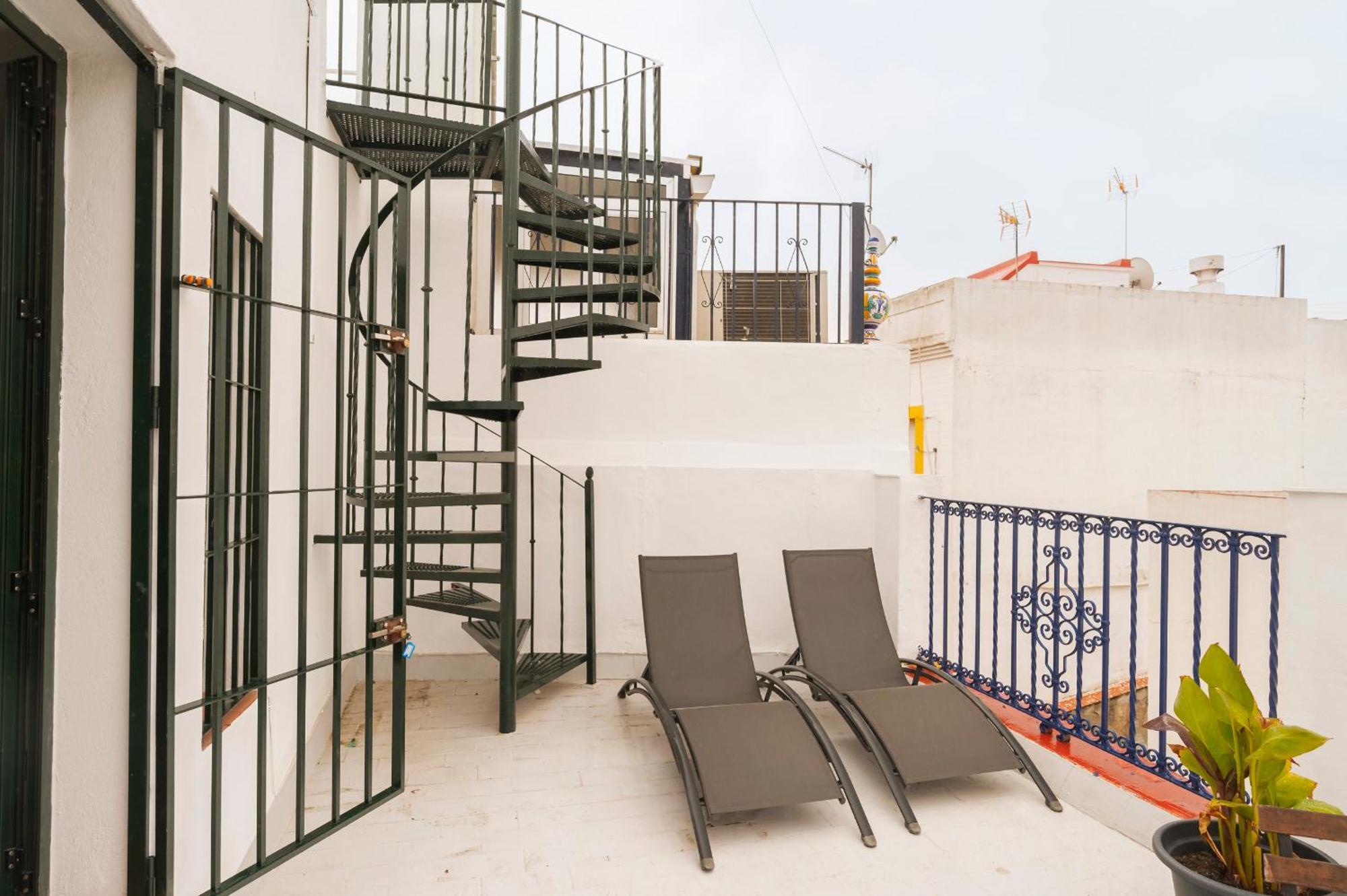 דירות סביליה Santa Catalina Moderno מראה חיצוני תמונה